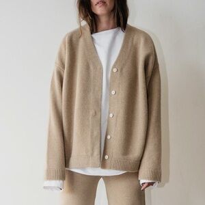Oversized Wool Cardigan